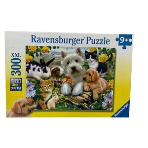 Ravensburger 300 XXL Piece Puzzle Happy Animal Buddies